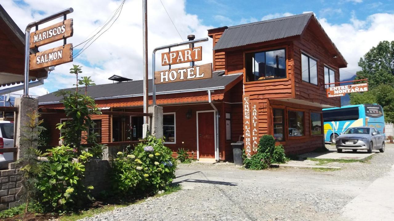 Hotel Entre Montanas Hornopiren Exterior foto